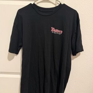 Butter Gray T-Shirt with White Logo